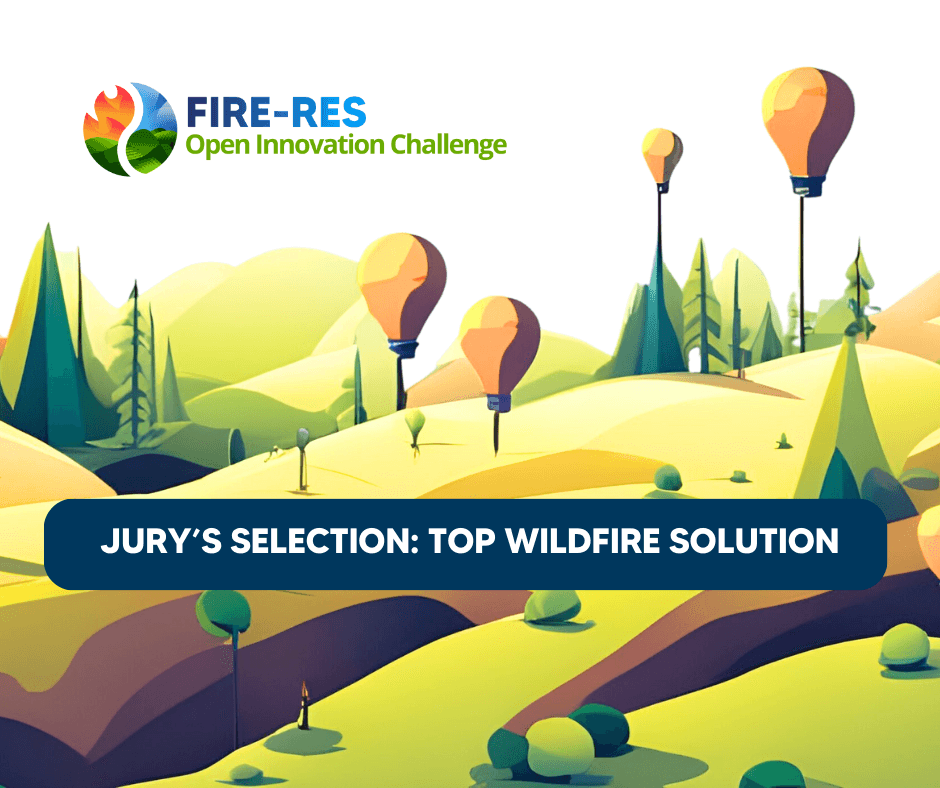 Hephaesnus selecionada como Top Wildfire Solution no FIRE-RES Open Innovation Challenge